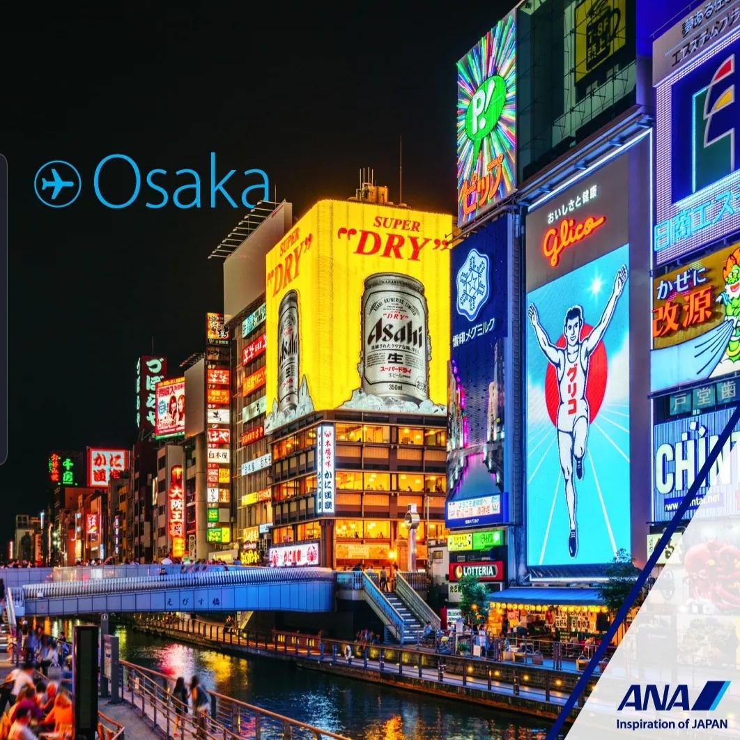 Vé rẻ bay khứ hồi đến Osaka - Kyoto (Nhật Bản)