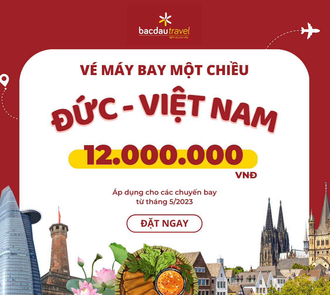 ĐỨC ✈ VIỆT NAM THÁNG 05/2023