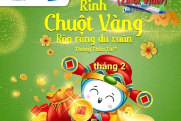 THẦN TÀI ĐẾN ĐẮC LỘC CÙNG BAMBOO AIRWAYS