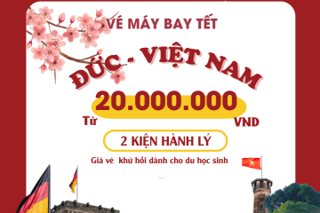 GERMANY ✈ VIỆT NAM VÉ TẾT