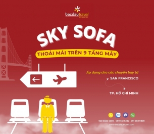 VIETNAM AIRLINES ƯU ĐÃI CHO SẢN PHẨM SKY SOFA GIAI ĐOẠN THÁNG 02/2023 TRÊN CHẶNG BAY SFO-SGN