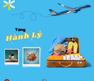 TẶNG THÊM 1 KIỆN HÀNH LÝ BAY VIETNAM AIRLINES